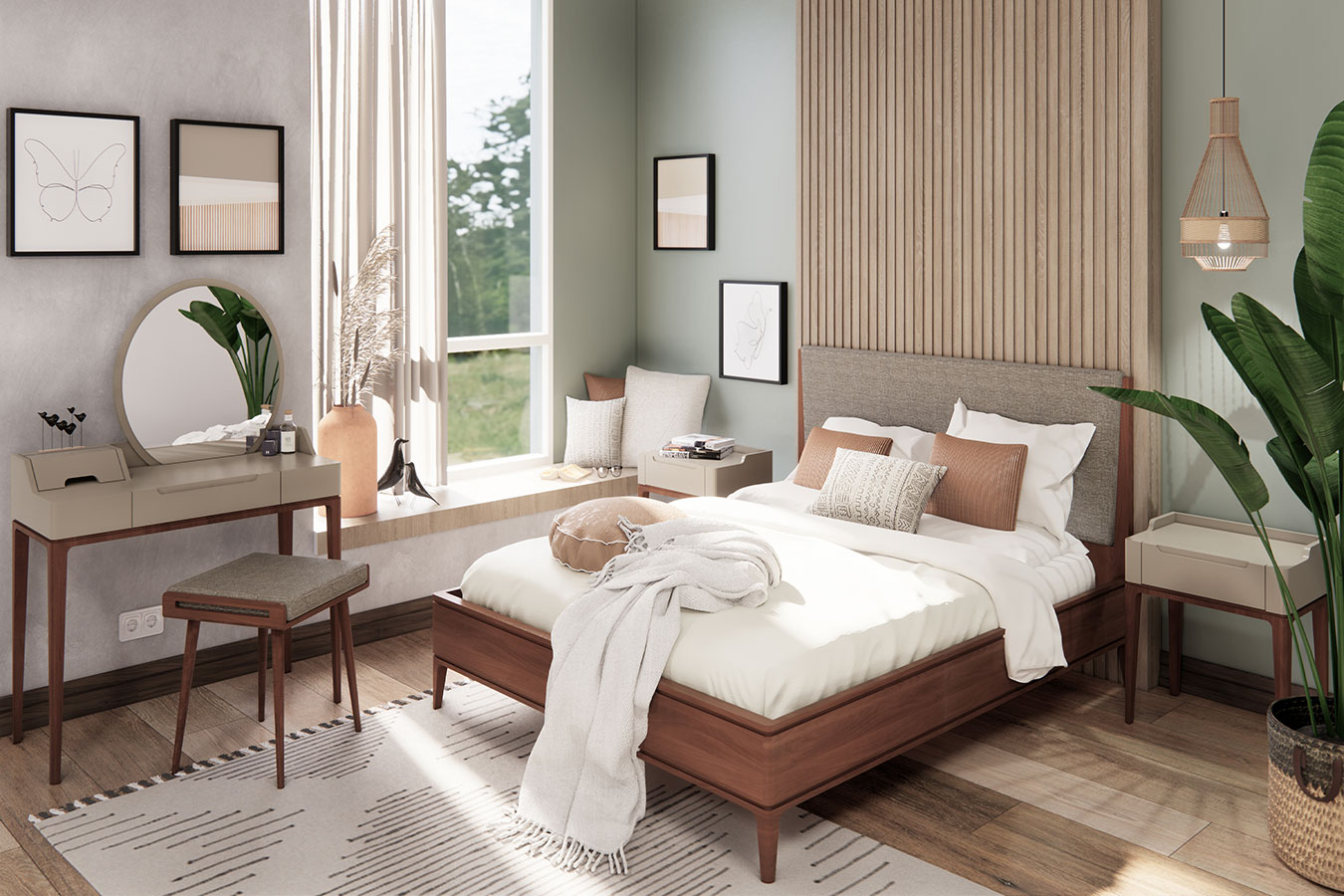 تخت خواب بزرگسال رابین تمام راش