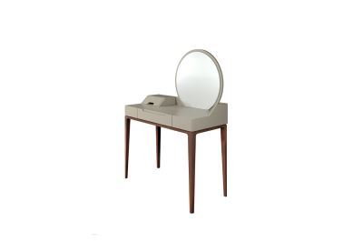 میز آرایش رابین با پایه ی چوب راش