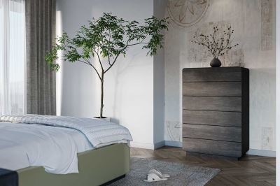 تخت خواب بزرگسال کامپکت دامون / بلوط