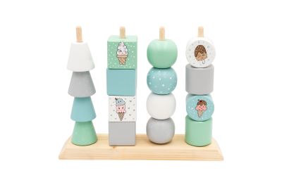 استند اشکال هندسی ( بستنی )