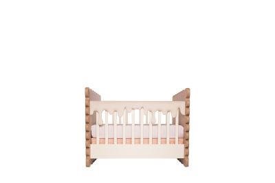 تخت نوزاد بدون آسانسور 1 طرف لمسه بیسکوییت 