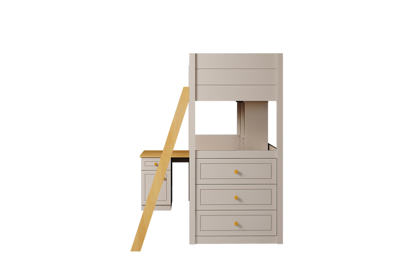 تخت دژ با نردبان چوبی