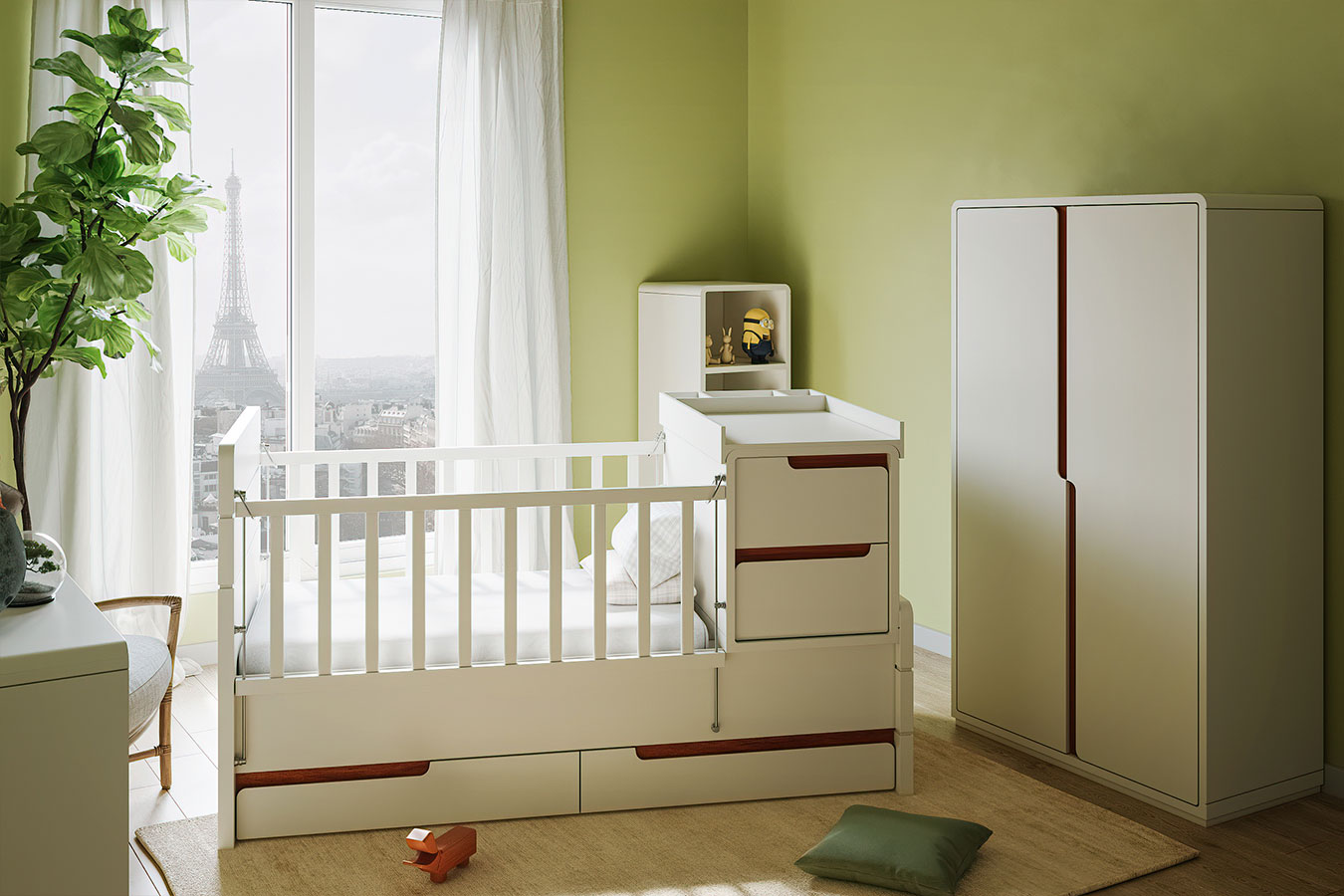 پاتختی کشودار ایوان